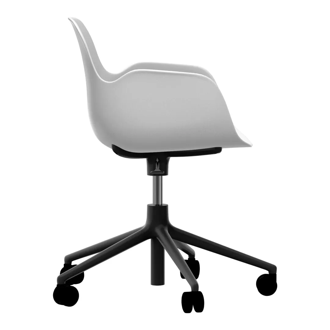 Form Armchair - 5W Swivel Base w/ Gaslift