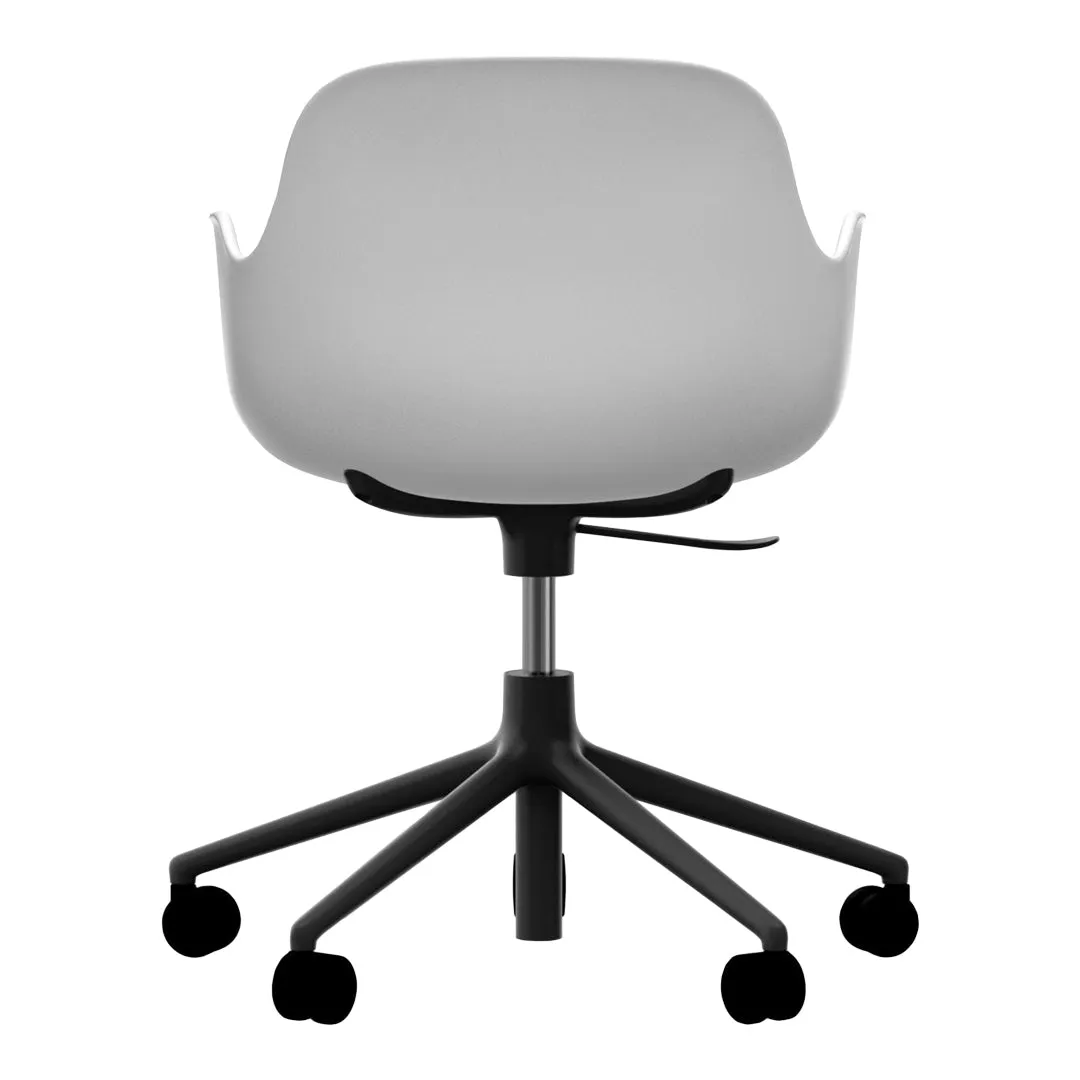 Form Armchair - 5W Swivel Base w/ Gaslift