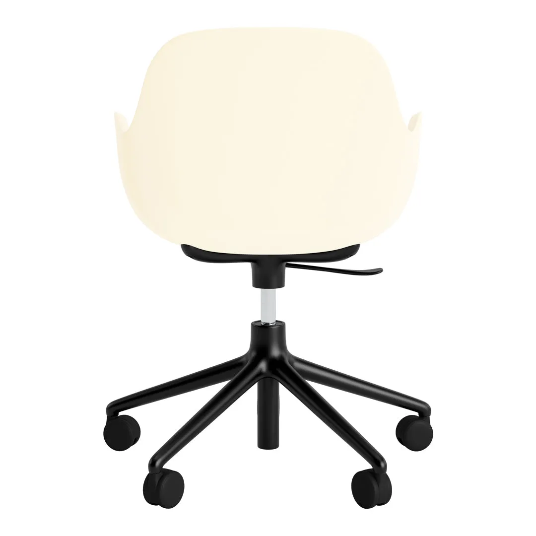 Form Armchair - 5W Swivel Base w/ Gaslift