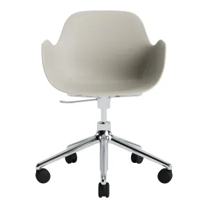 Form Armchair - 5W Swivel Base w/ Gaslift