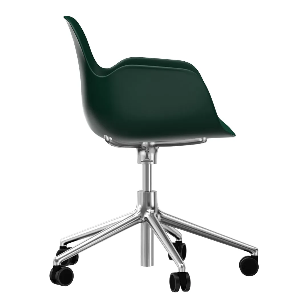 Form Armchair - 5W Swivel Base w/ Gaslift