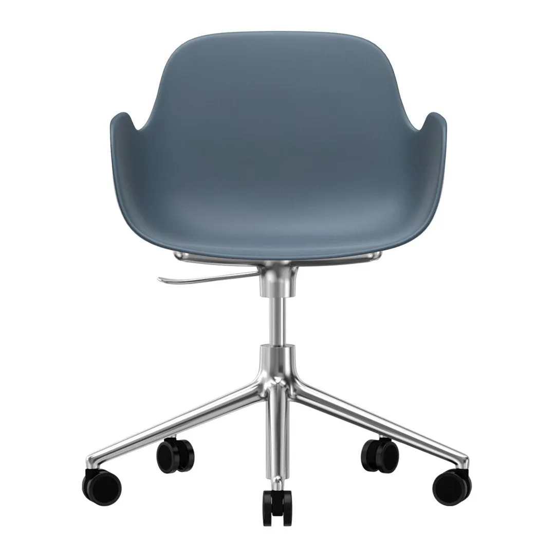 Form Armchair - 5W Swivel Base w/ Gaslift