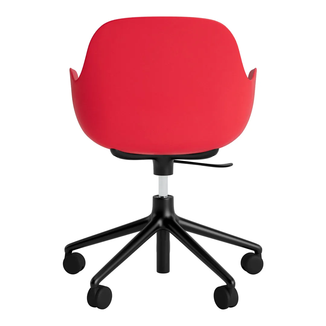 Form Armchair - 5W Swivel Base w/ Gaslift