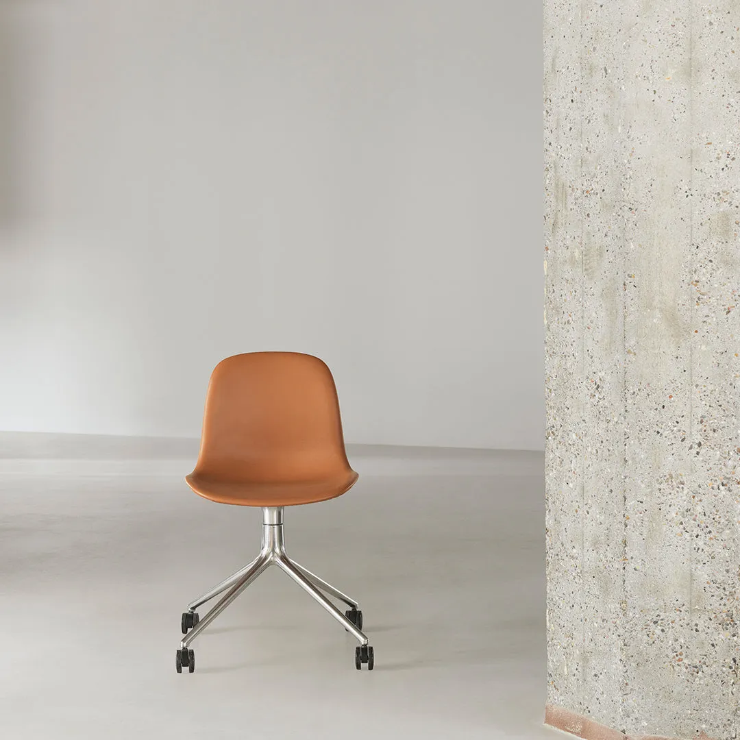 Form Chair - 4W Swivel Base - Upholstered
