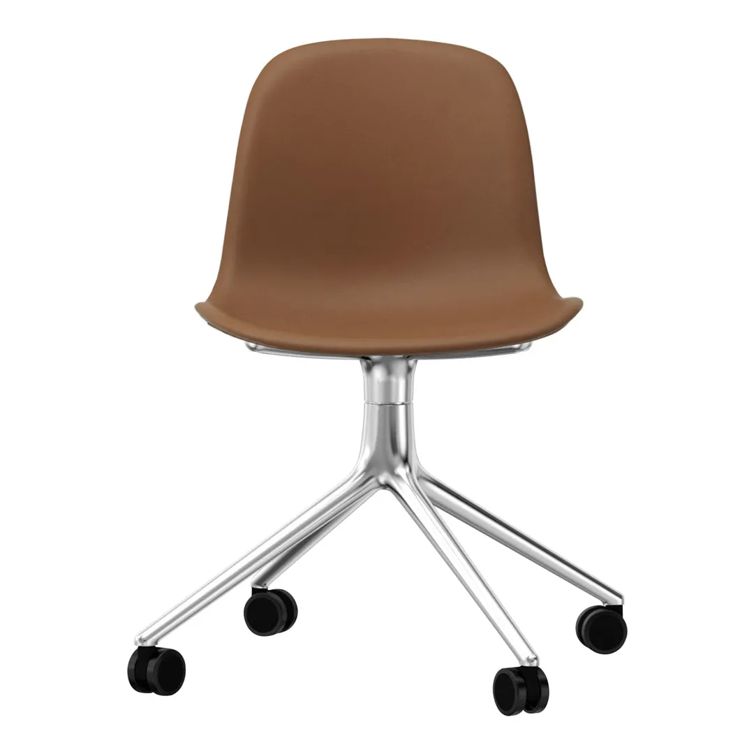 Form Chair - 4W Swivel Base - Upholstered