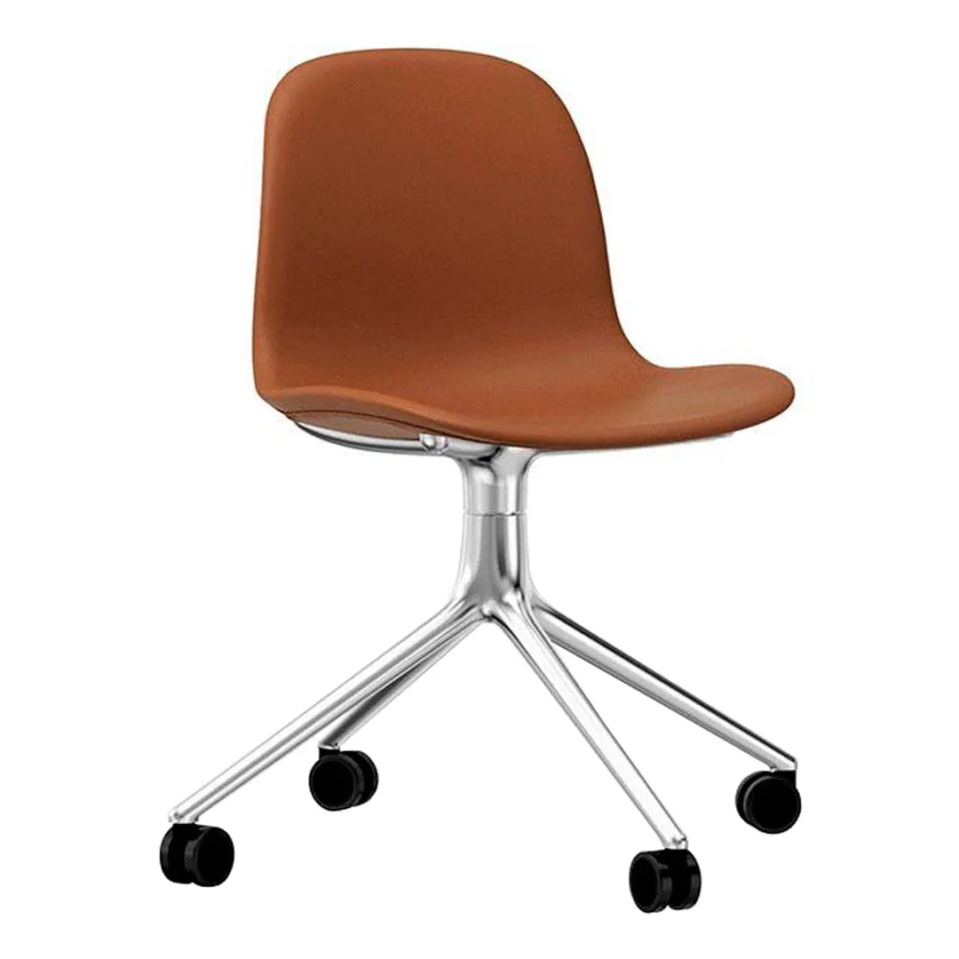 Form Chair - 4W Swivel Base - Upholstered