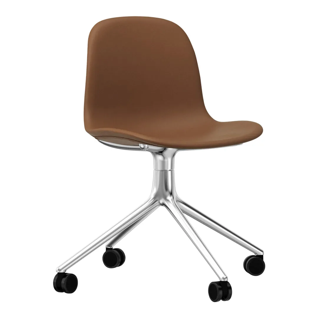 Form Chair - 4W Swivel Base - Upholstered