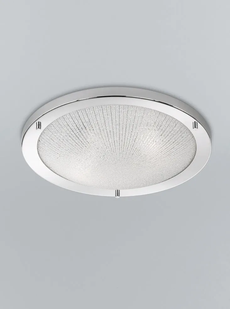Franklite CF5753 400mm Circular Flush Light Fitting