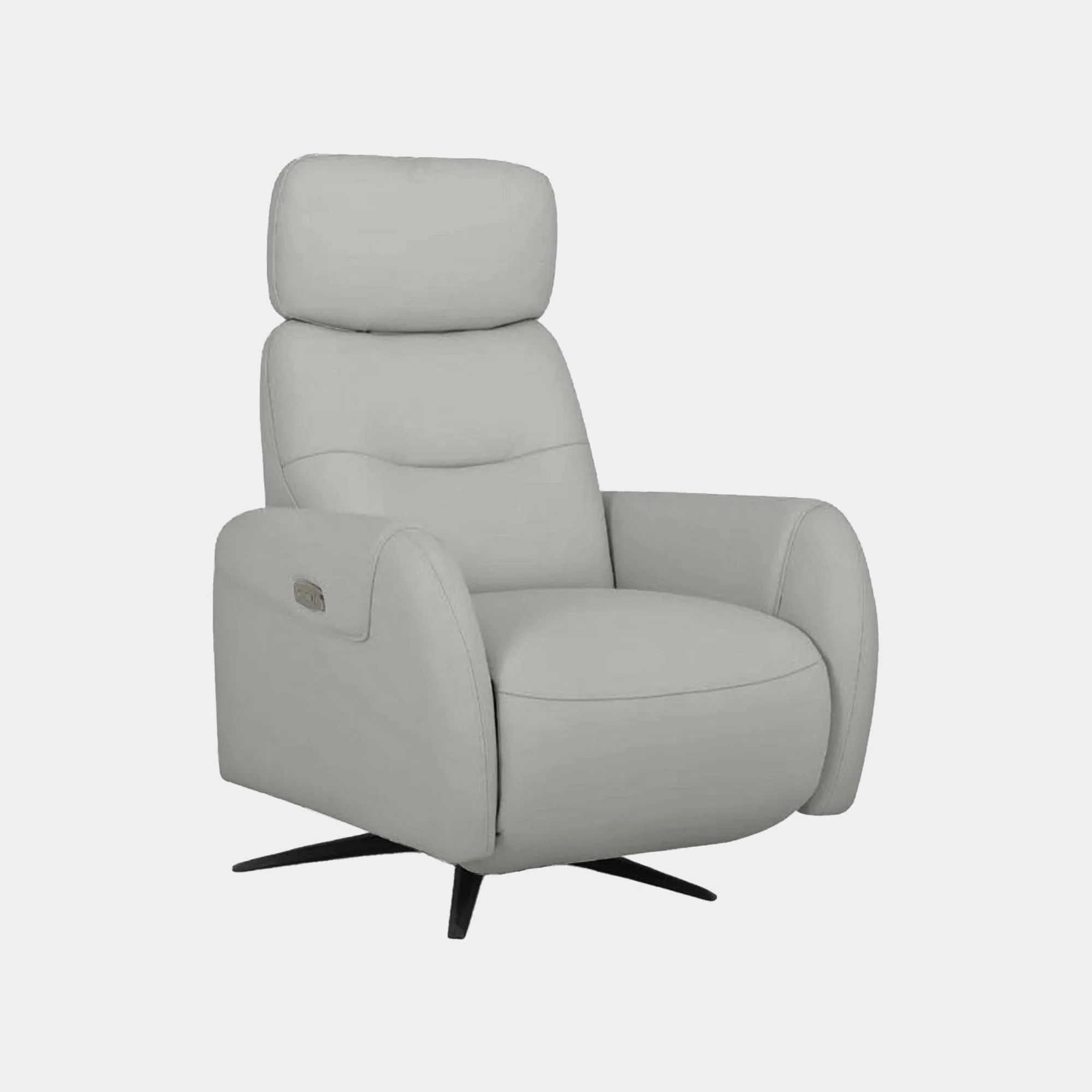 Freyja - Push Back Accent Chair In Leather