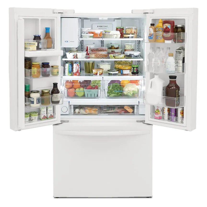 Frigidaire White 36" French Door Refrigerator (27.8 Cu. Ft.) - FRFS2823AW