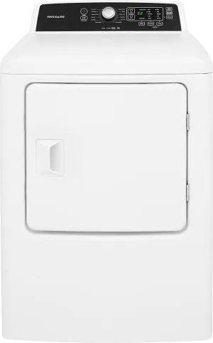 Frigidaire White Gas Dryer (6.7 Cu. Ft.) - FFRG4120SW