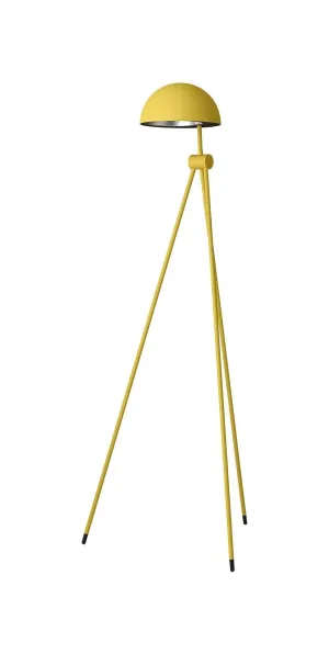 Fritz Hansen Radon Floor Lamp, Yellow