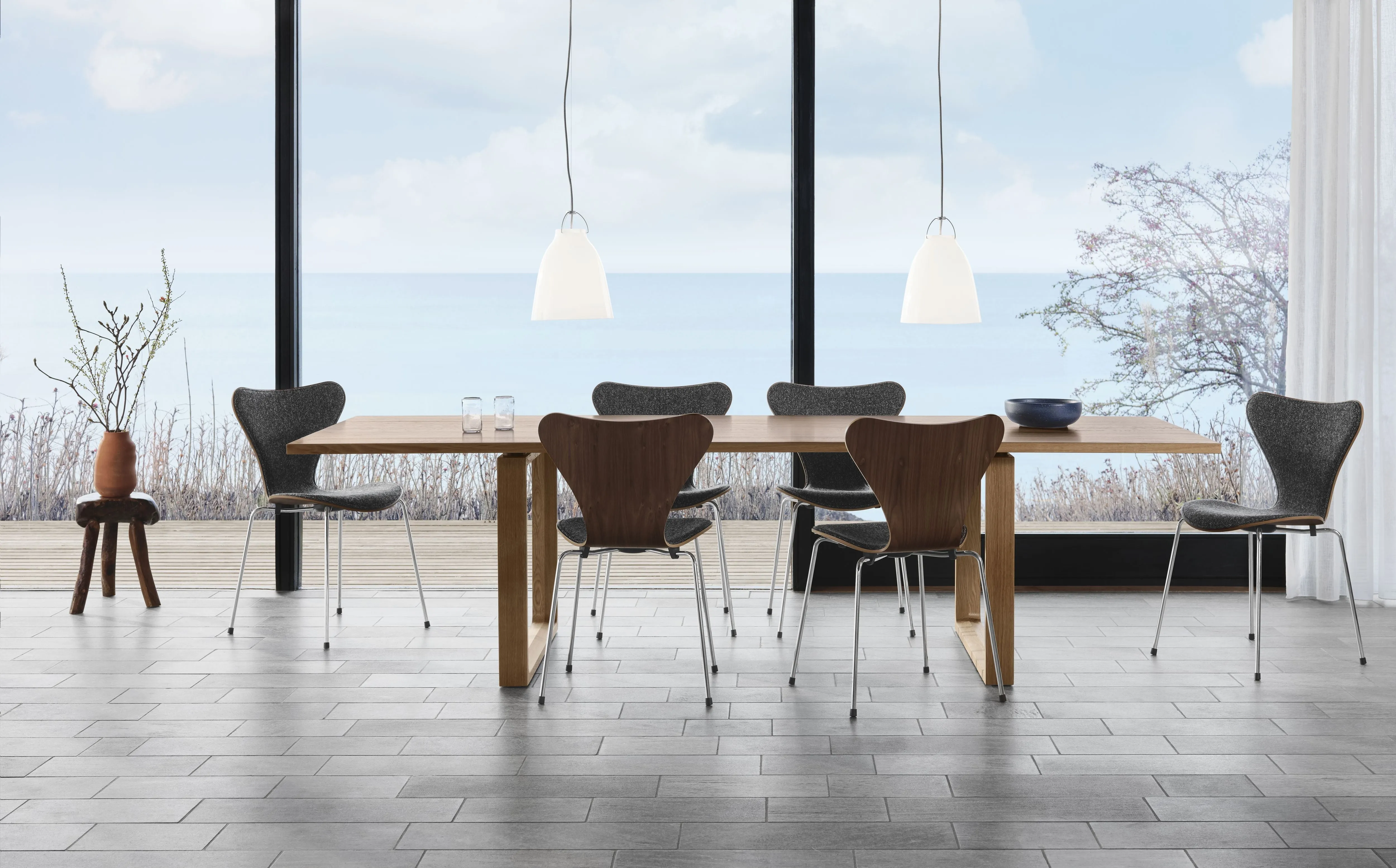 Fritz Hansen Series 7™ Chair, Front Upholstery With Vanir Fabric Anniversary Collection