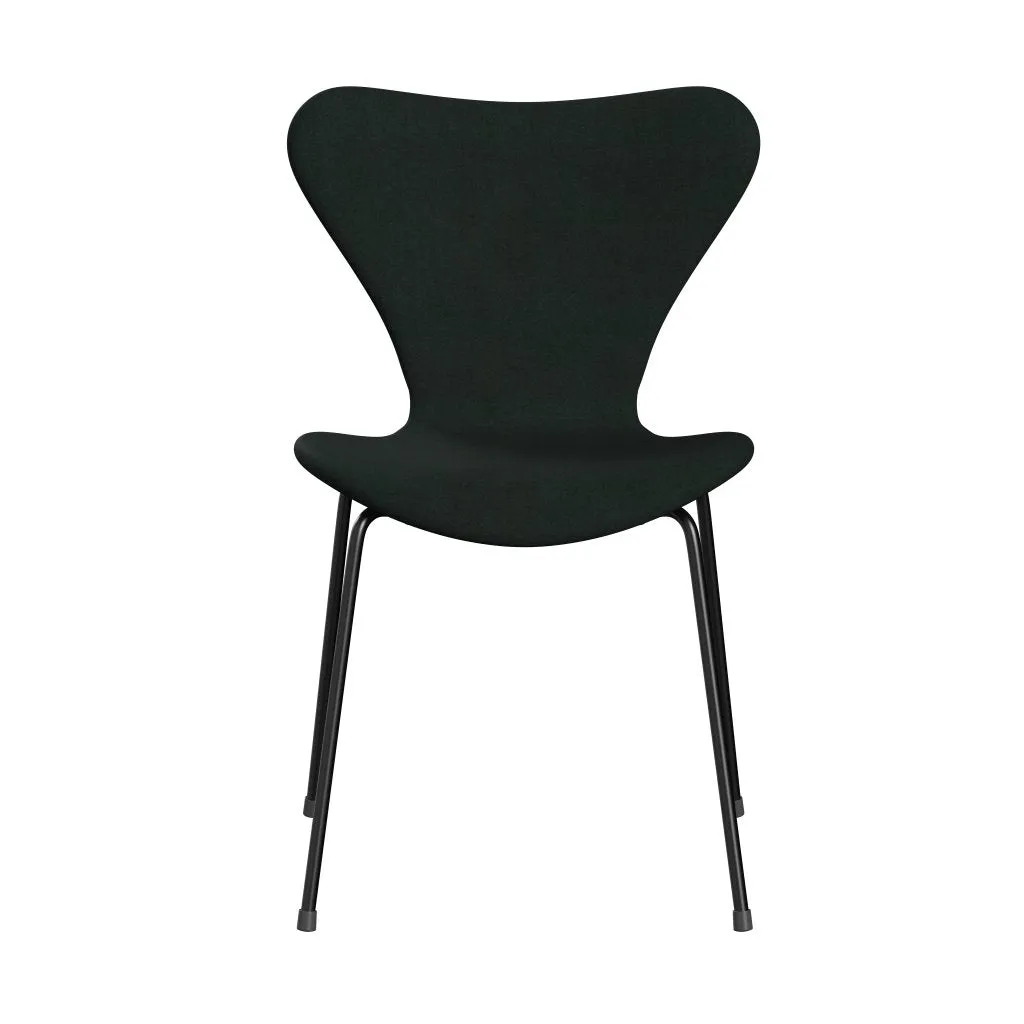 Fritz Hansen Series 7™ Chair Full Upholstery, Black/Divina Charcoal