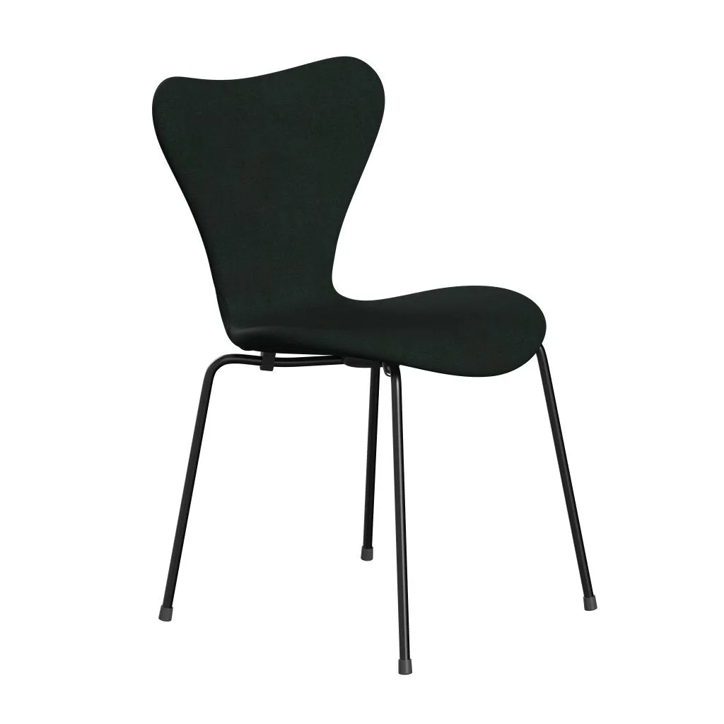 Fritz Hansen Series 7™ Chair Full Upholstery, Black/Divina Charcoal