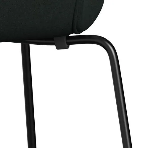 Fritz Hansen Series 7™ Chair Full Upholstery, Black/Divina Charcoal
