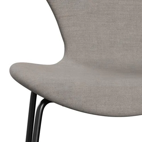 Fritz Hansen Series 7™ Chair Full Upholstery, Black/Remix Grey (Rem126)