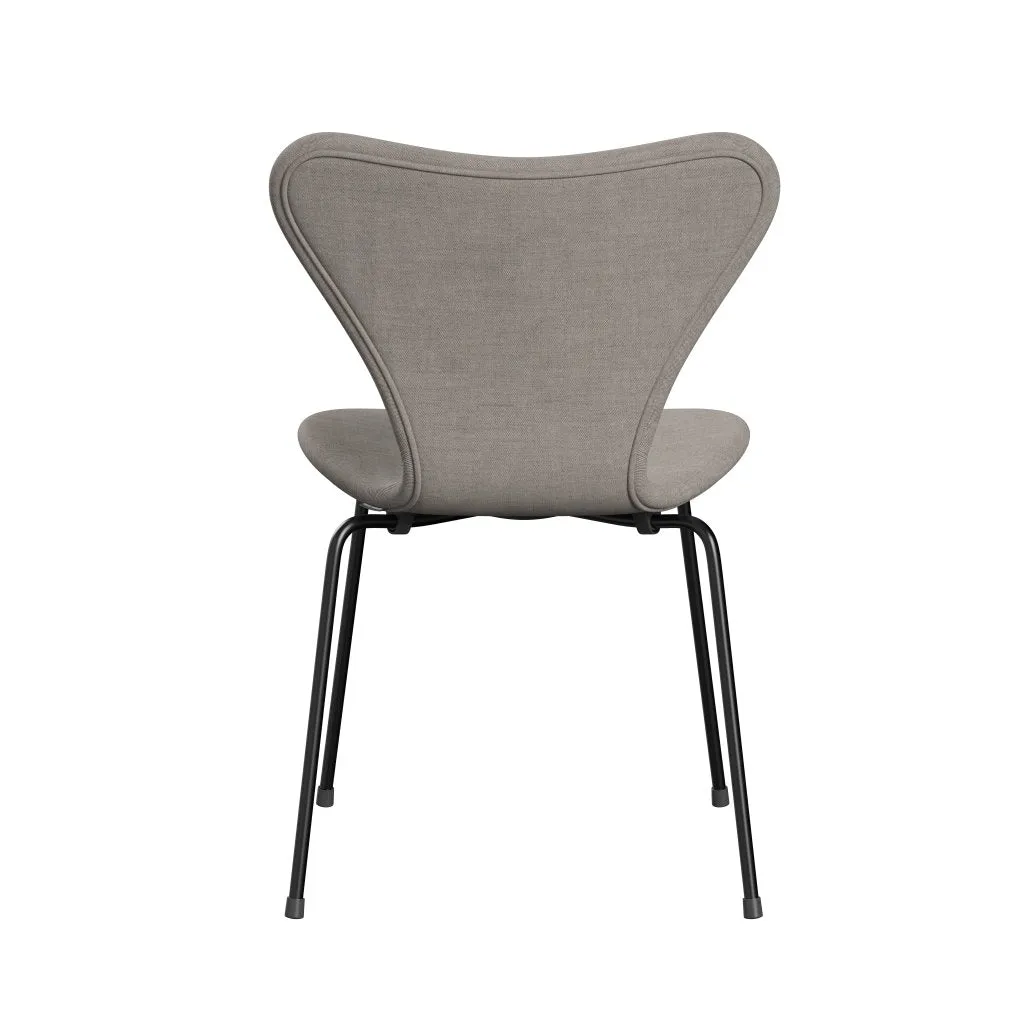 Fritz Hansen Series 7™ Chair Full Upholstery, Black/Remix Grey (Rem126)