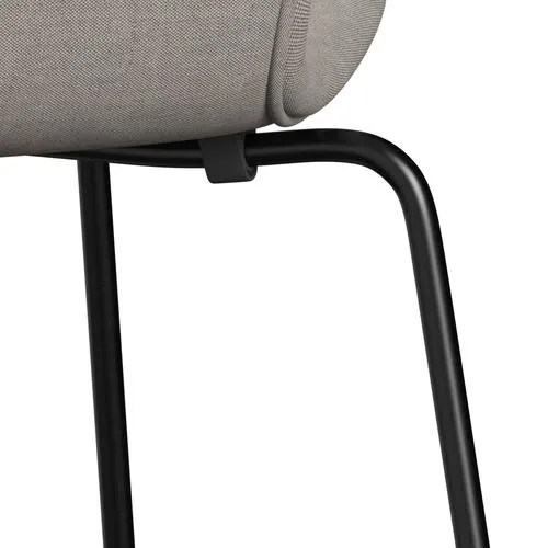 Fritz Hansen Series 7™ Chair Full Upholstery, Black/Remix Grey (Rem126)