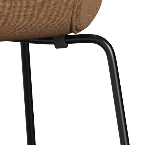 Fritz Hansen Series 7™ Chair Full Upholstery, Black/Remix Rust
