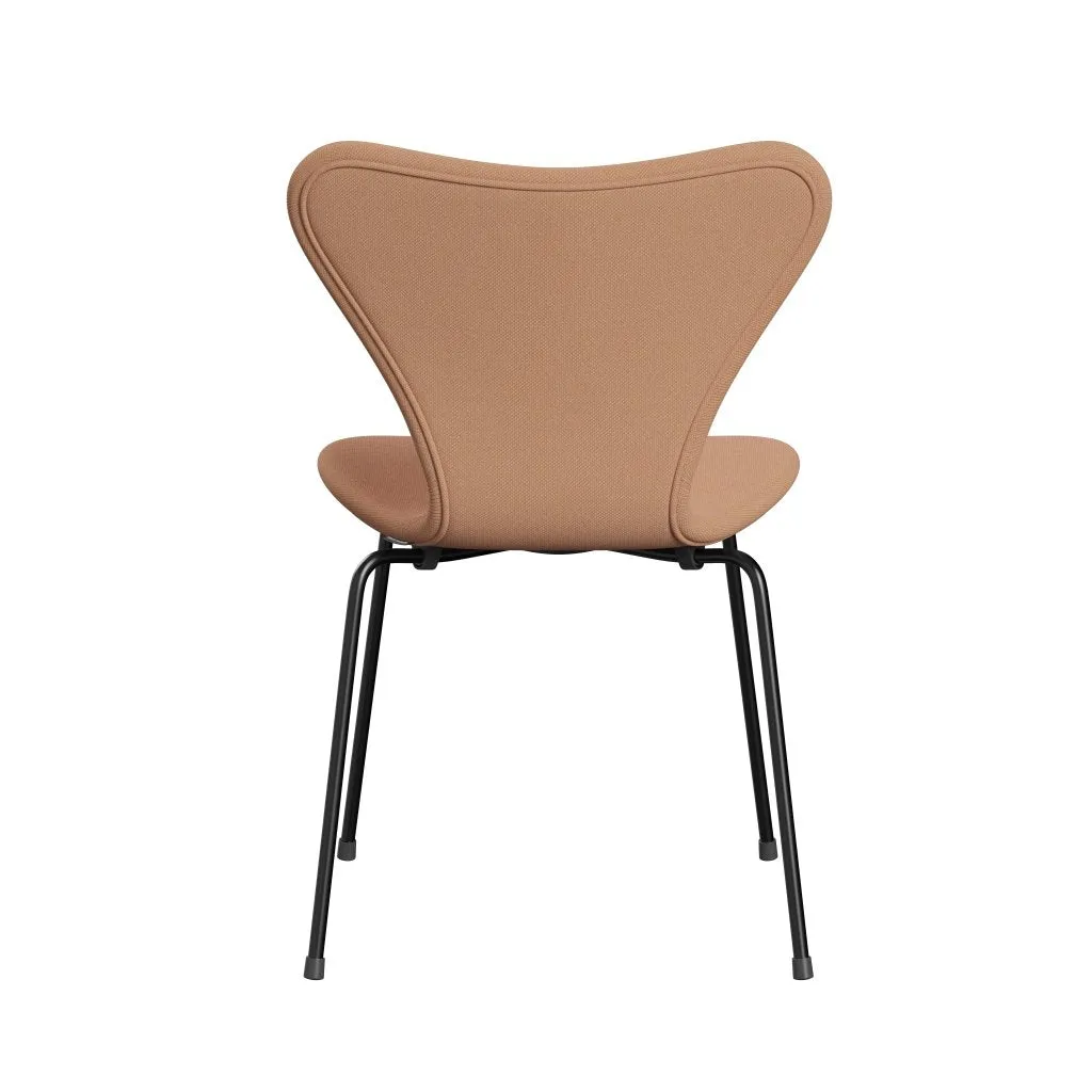 Fritz Hansen Series 7™ Chair Full Upholstery, Black/Steelcut Trio Nude