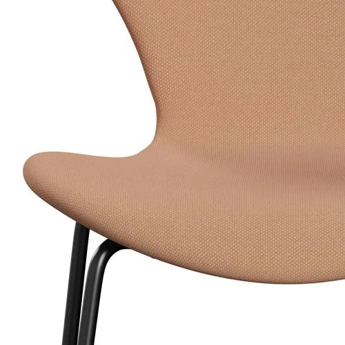 Fritz Hansen Series 7™ Chair Full Upholstery, Black/Steelcut Trio Nude