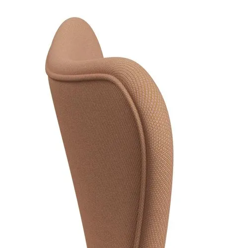 Fritz Hansen Series 7™ Chair Full Upholstery, Black/Steelcut Trio Nude