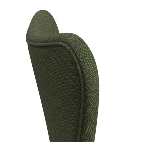 Fritz Hansen Series 7™ Chair Full Upholstery, Black/Steelcut Trio Soft Green