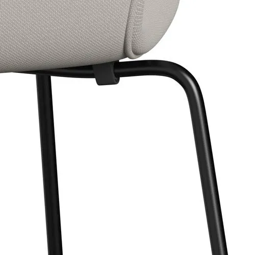 Fritz Hansen Series 7™ Chair Full Upholstery, Black/Steelcut Wool White