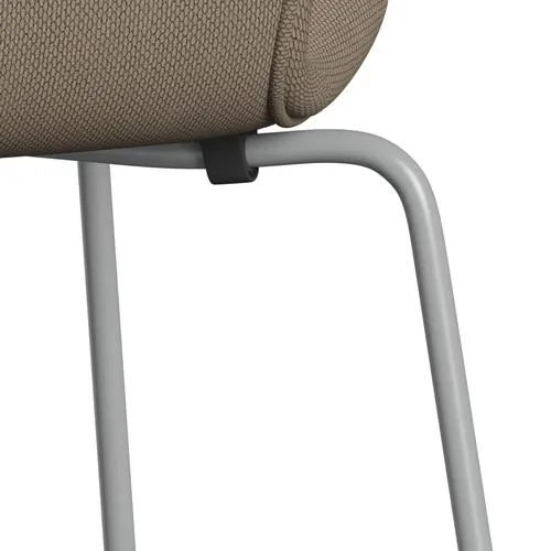 Fritz Hansen Series 7™ Chair Full Upholstery, Nine Grey/Re Wool Beige/Natural