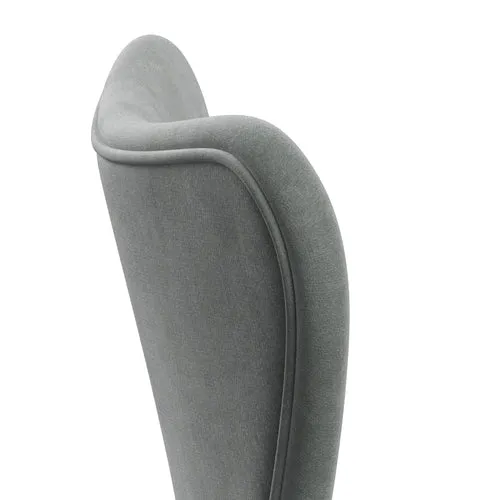 Fritz Hansen Series 7™ Chair Full Upholstery, Silver Grey/Belfast Velvet Seal Grey