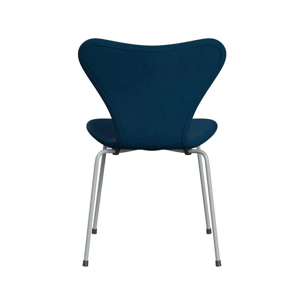 Fritz Hansen Series 7™ Chair Full Upholstery, Silver Grey/Divina Coral Green
