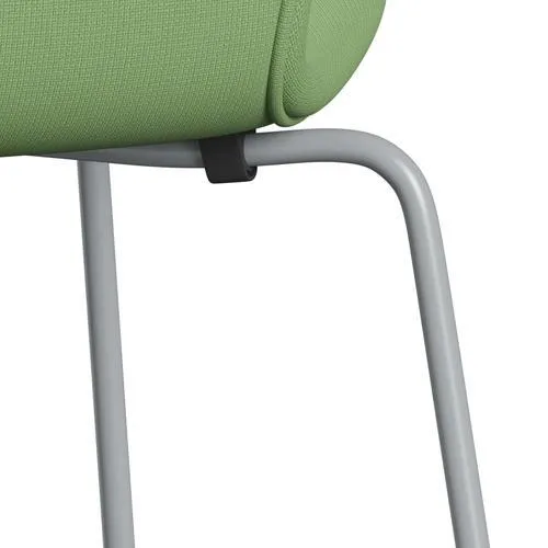 Fritz Hansen Series 7™ Chair Full Upholstery, Silver Grey/Fame Light Green