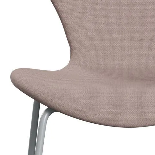 Fritz Hansen Series 7™ Chair Full Upholstery, Silver Grey/Fiord Pink/Stone