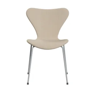 Fritz Hansen Series 7™ Chair Full Upholstery, Silver Grey/Sunniva 2 Crème/Sand