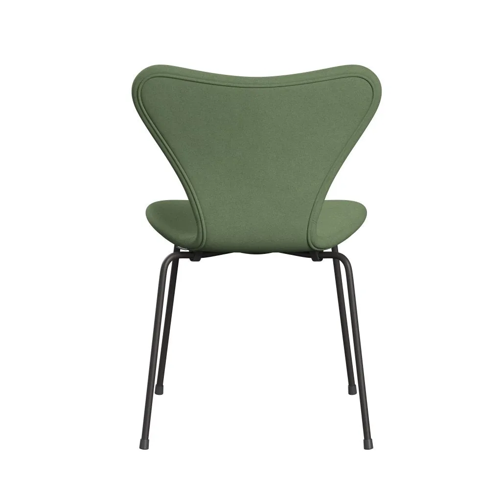 Fritz Hansen Series 7™ Chair Full Upholstery, Warm Graphite/Divina Olive Green