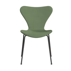 Fritz Hansen Series 7™ Chair Full Upholstery, Warm Graphite/Divina Olive Green