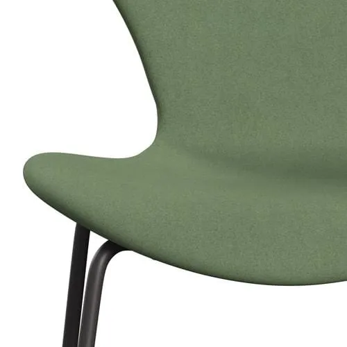 Fritz Hansen Series 7™ Chair Full Upholstery, Warm Graphite/Divina Olive Green