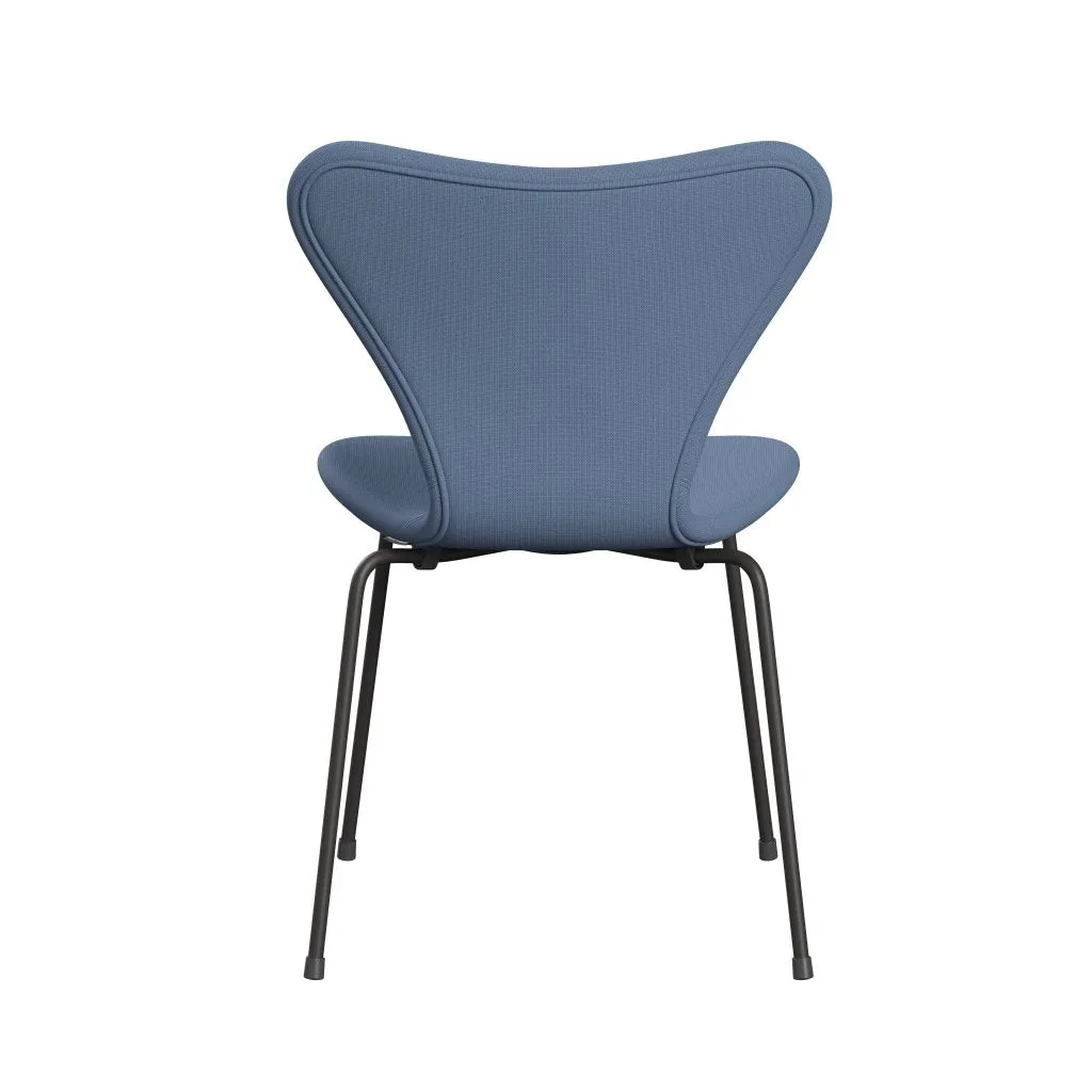 Fritz Hansen Series 7™ Chair Full Upholstery, Warm Graphite/Fame Grey Blue
