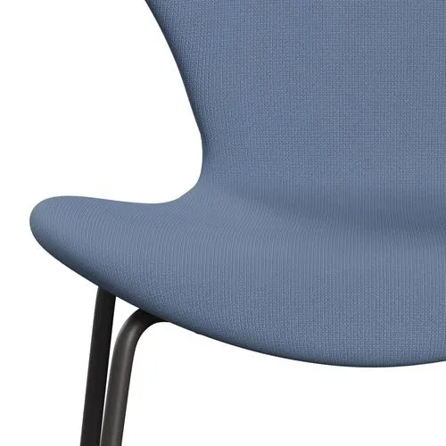 Fritz Hansen Series 7™ Chair Full Upholstery, Warm Graphite/Fame Grey Blue