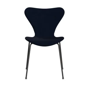 Fritz Hansen Series 7™ Chair Full Upholstery, Warm Graphite/Hallingdal Royal Blue