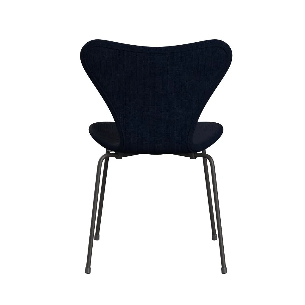 Fritz Hansen Series 7™ Chair Full Upholstery, Warm Graphite/Hallingdal Royal Blue