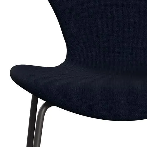 Fritz Hansen Series 7™ Chair Full Upholstery, Warm Graphite/Hallingdal Royal Blue