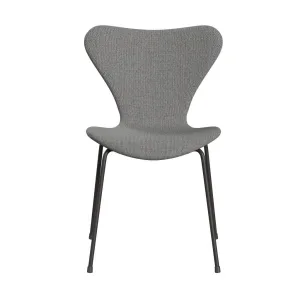 Fritz Hansen Series 7™ Chair Full Upholstery, Warm Graphite/Re Wool Wool White/Natural