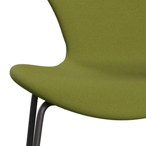 Fritz Hansen Series 7™ Chair Full Upholstery, Warm Graphite/Steelcut Light Military Green