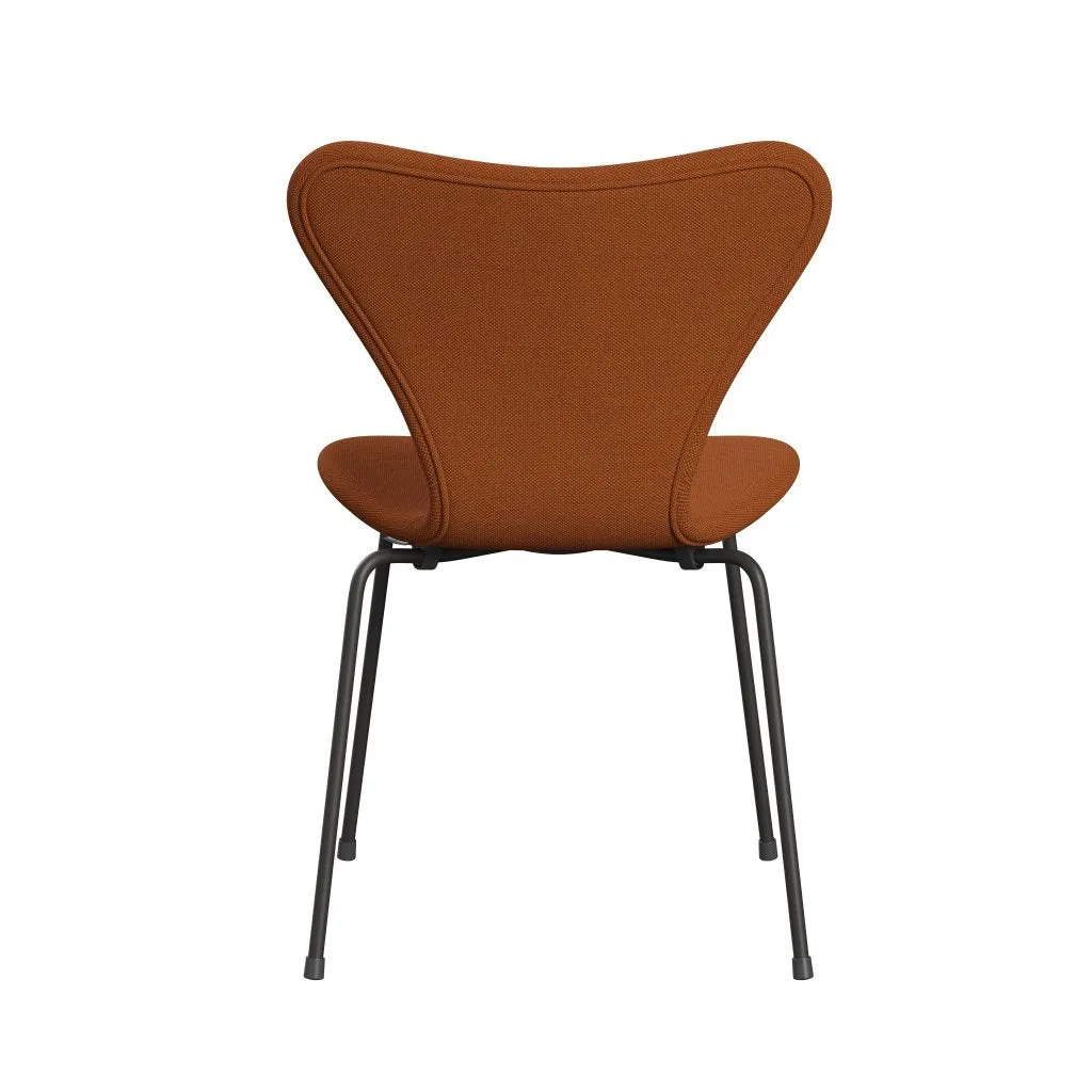 Fritz Hansen Series 7™ Chair Full Upholstery, Warm Graphite/Steelcut Trio Burnt Orange