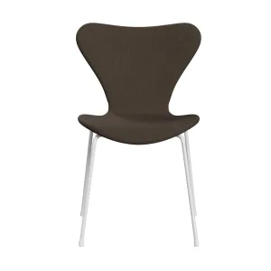Fritz Hansen Series 7™ Chair Full Upholstery, White/Canvas Military Green