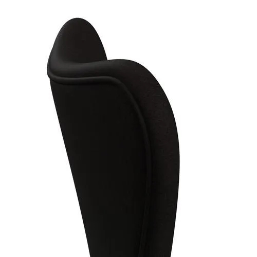 Fritz Hansen Series 7™ Chair Full Upholstery, White/Divina Dark Brown (Div384)