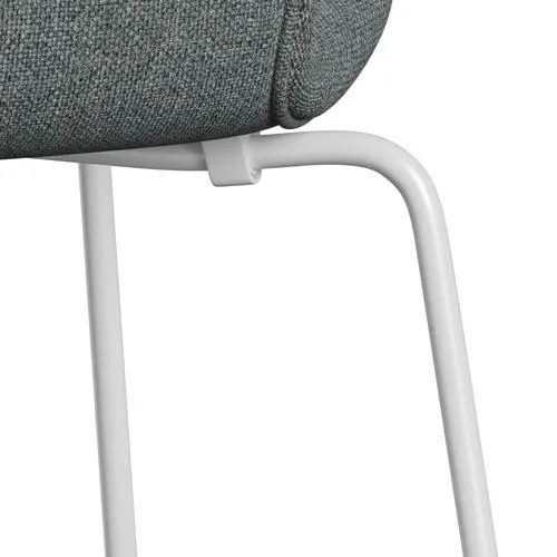Fritz Hansen Series 7™ Chair Full Upholstery, White/Hallingdal Grey