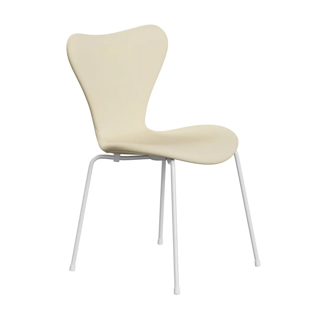 Fritz Hansen Series 7™ Chair Full Upholstery, White/Tonus Wool White